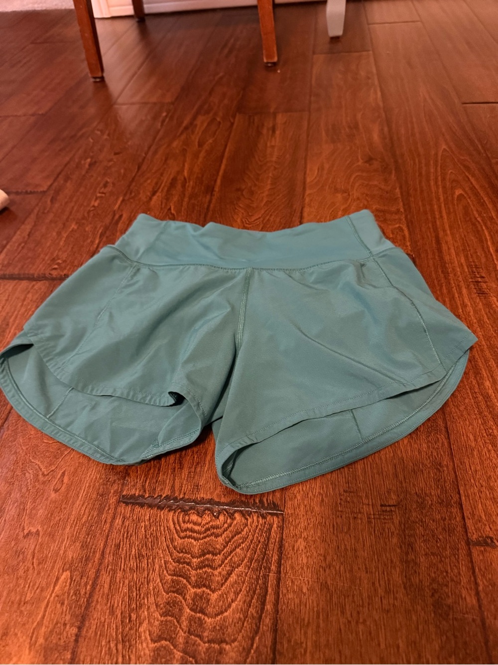 LULULEMON SPEED UP 4 High Rise Shorts Green